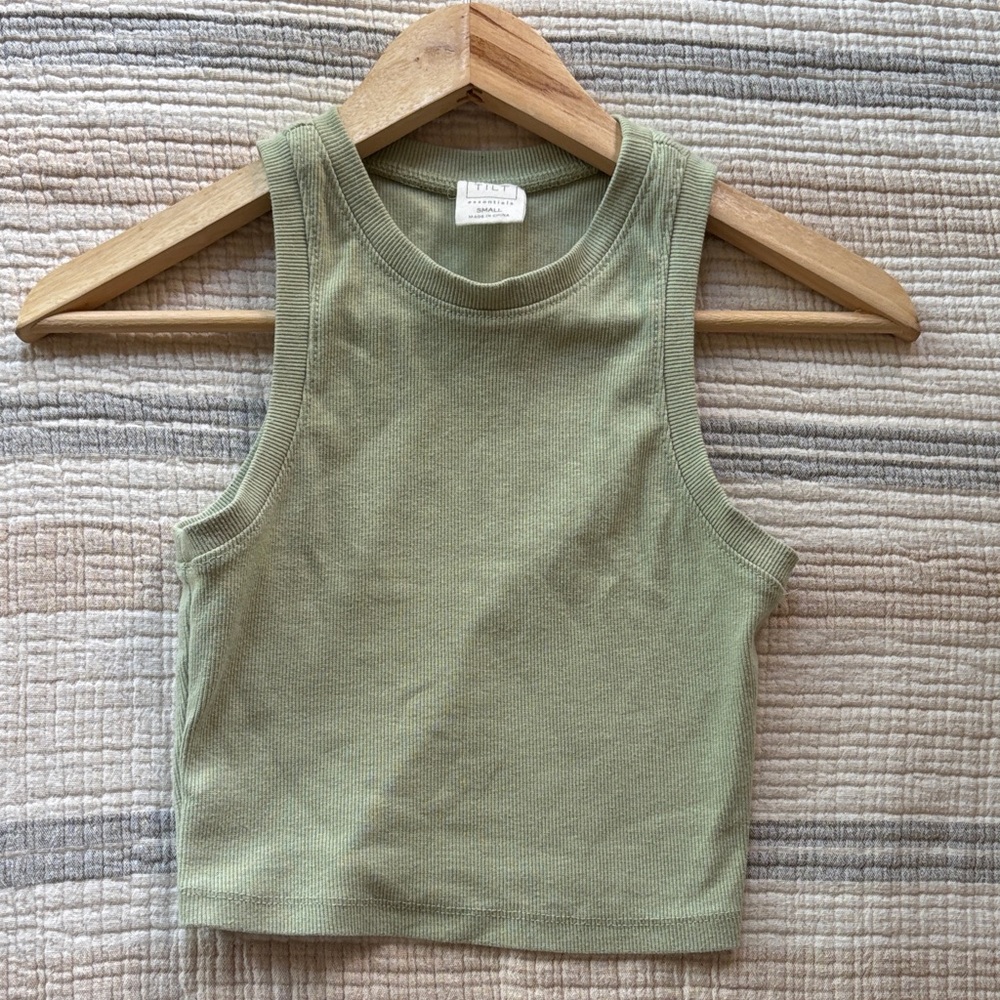 Urban Outfitters Light Green Tank Top